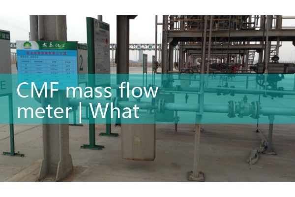 CMF mass flowmeter